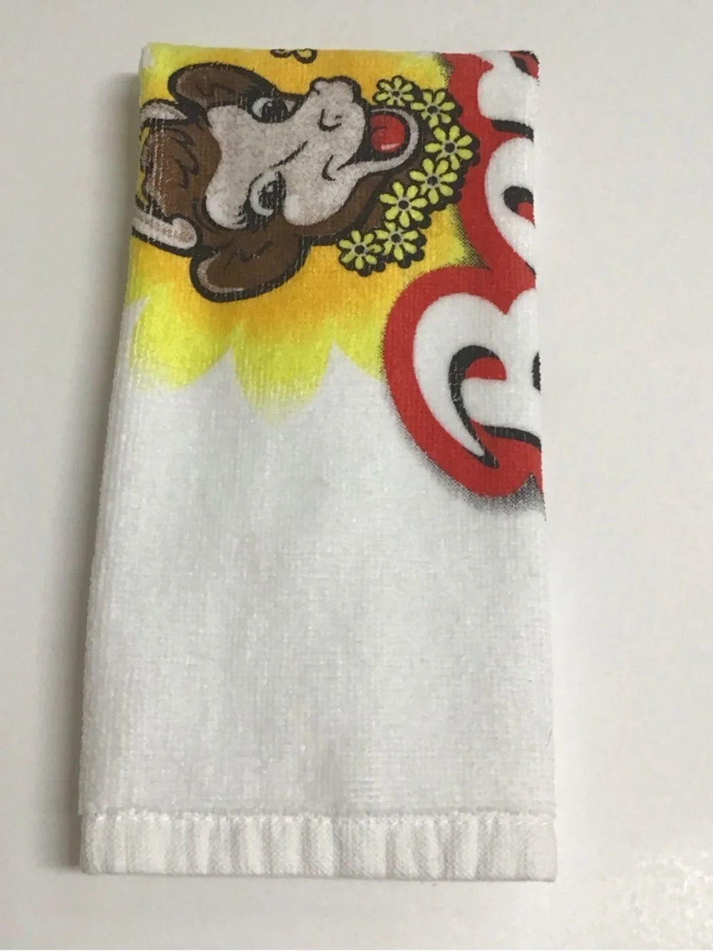 Borden Elsie the Cow Kitchen Hand Towel 100% Cotton Ice Cream Shop Dairy Vintage